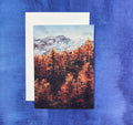 Golden Autumn Sunrise  - Greeting Card