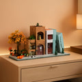 Bookend Magic House Building Kit 1488Pcs Organizer