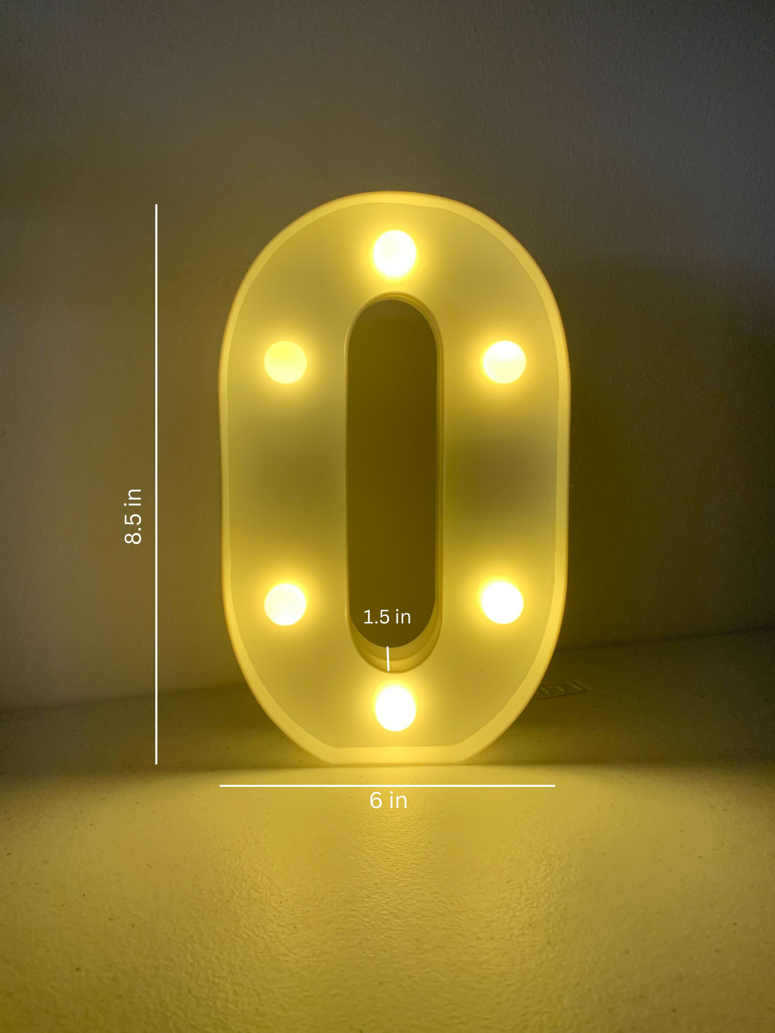 Letter Light | O