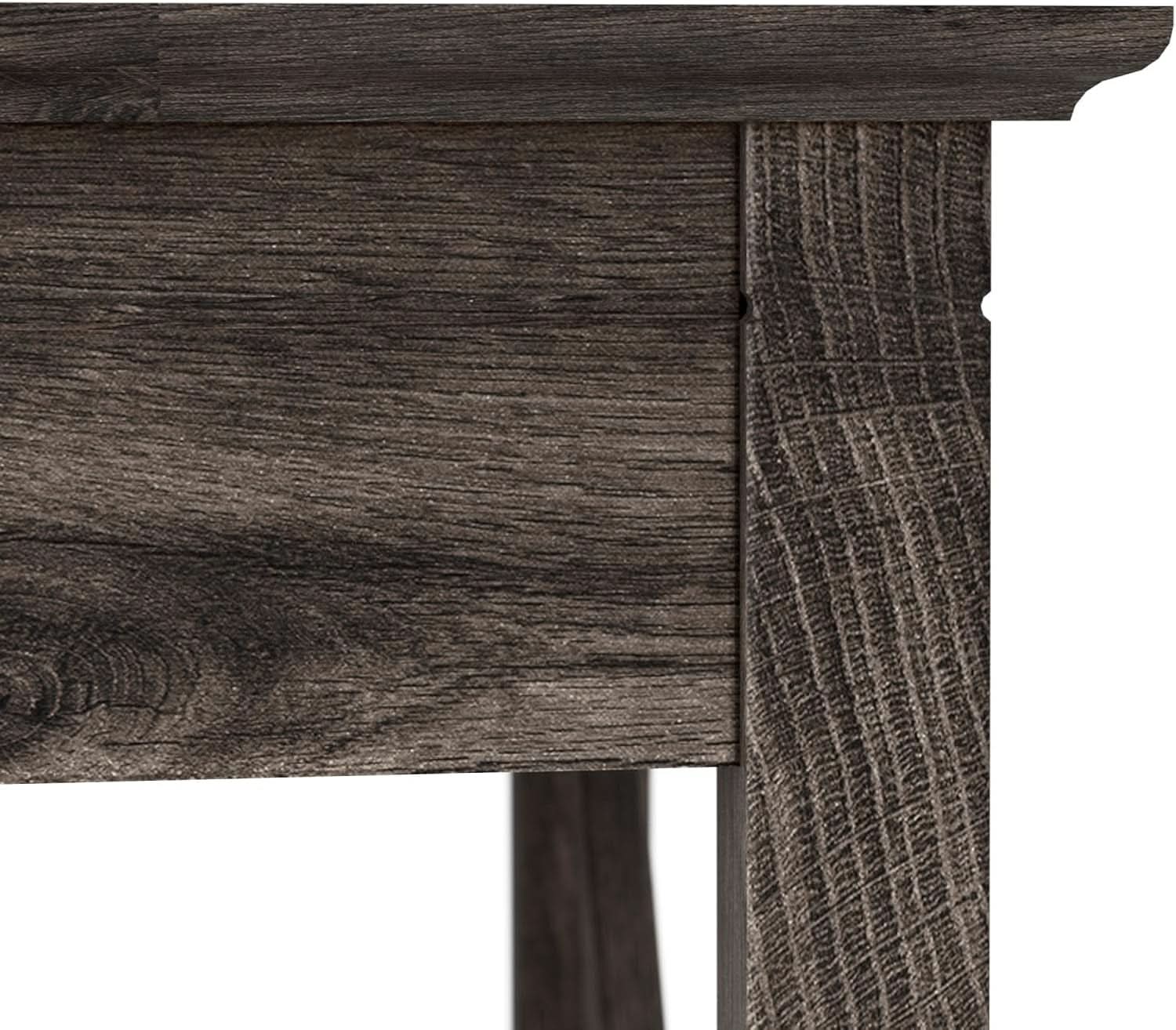 60 Inch L Shaped Desk Modern Farmhouse Home Office