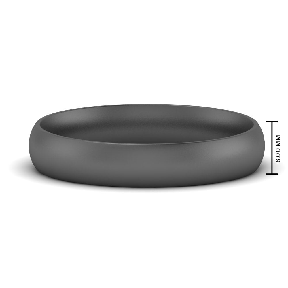 Comfort Fit Mens Wedding Band