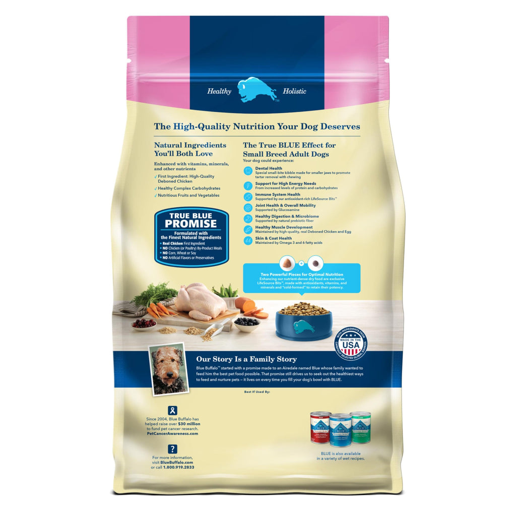Blue Buffalo Life Protection Formula Healthy Weight Adult Dry Dog Food, Supports an Ideal Weight, Made with Natural Ingredients, Chicken & Brown Rice Recipe, 5-lb Bag