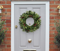 24" Unlit Jasper Mixed Pine Wreath with Pine Cones & Red Berry Clusters