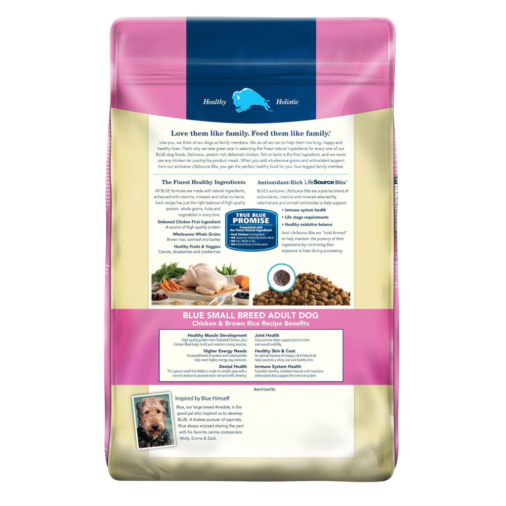 Blue Buffalo Life Protection Formula Healthy Weight Adult Dry Dog Food, Supports an Ideal Weight, Made with Natural Ingredients, Chicken & Brown Rice Recipe, 5-lb Bag