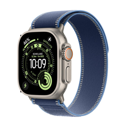 Apple Watch Ultra 3 [GPS + Cellular 49mm] Running & Multisport Smartwatch w/Rugged Titanium Case w/Natural Titanium Milanese Loop - L. Satellite Communications, Advanced Health & Fitness Tracking