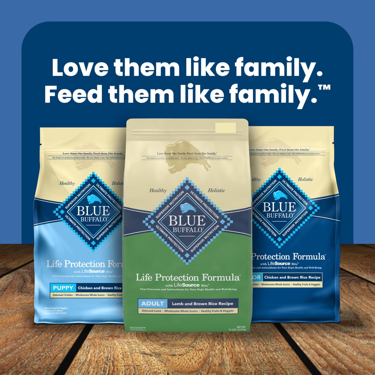 Blue Buffalo Life Protection Formula Adult Dry Dog Food, Helps Build and Maintain Strong Muscles, Made with Natural Ingredients, Beef & Brown Rice Recipe, 30-lb Bag