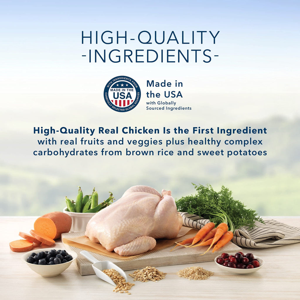 Blue Buffalo Life Protection Formula Healthy Weight Adult Dry Dog Food, Supports an Ideal Weight, Made with Natural Ingredients, Chicken & Brown Rice Recipe, 5-lb Bag
