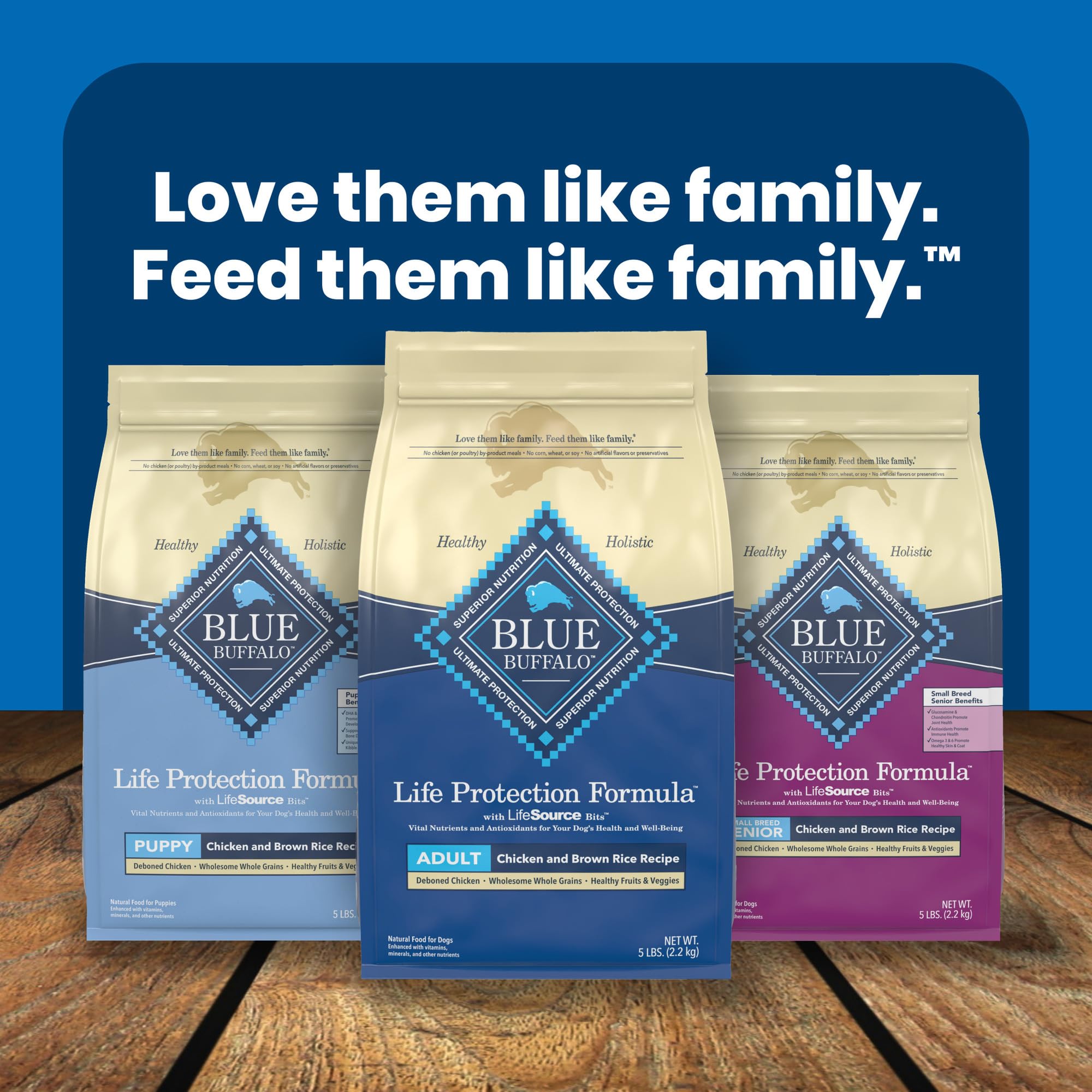 Blue Buffalo Life Protection Formula Adult Dry Dog Food, Helps Build and Maintain Strong Muscles, Made with Natural Ingredients, Beef & Brown Rice Recipe, 30-lb Bag