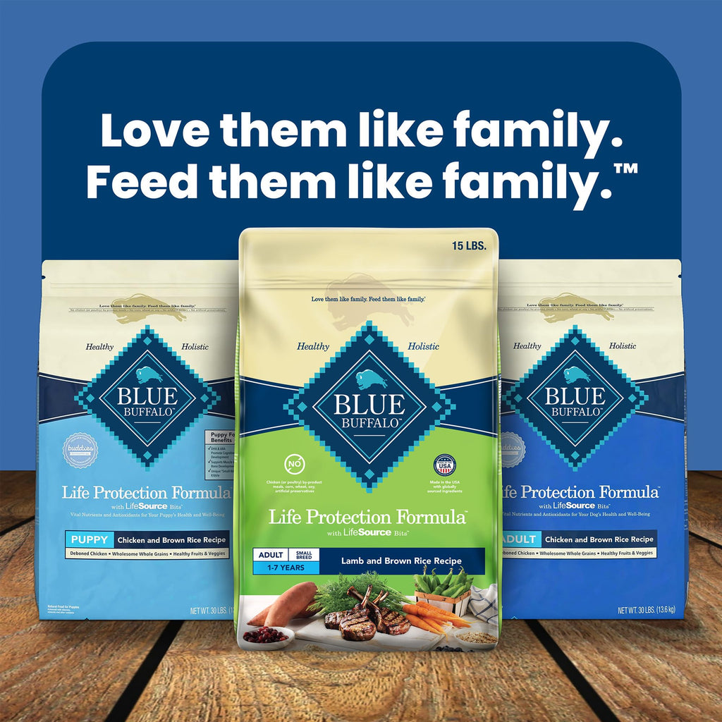 Blue Buffalo Life Protection Formula Healthy Weight Adult Dry Dog Food, Supports an Ideal Weight, Made with Natural Ingredients, Chicken & Brown Rice Recipe, 5-lb Bag