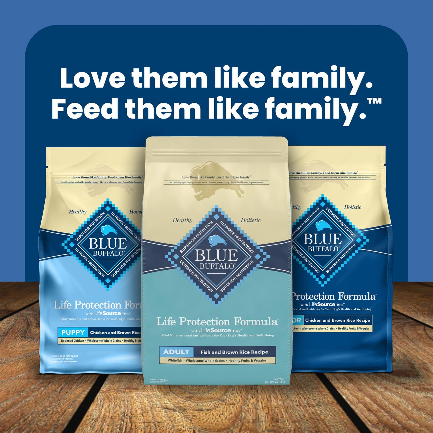 Blue Buffalo Life Protection Formula Adult Dry Dog Food, Helps Build and Maintain Strong Muscles, Made with Natural Ingredients, Beef & Brown Rice Recipe, 30-lb Bag