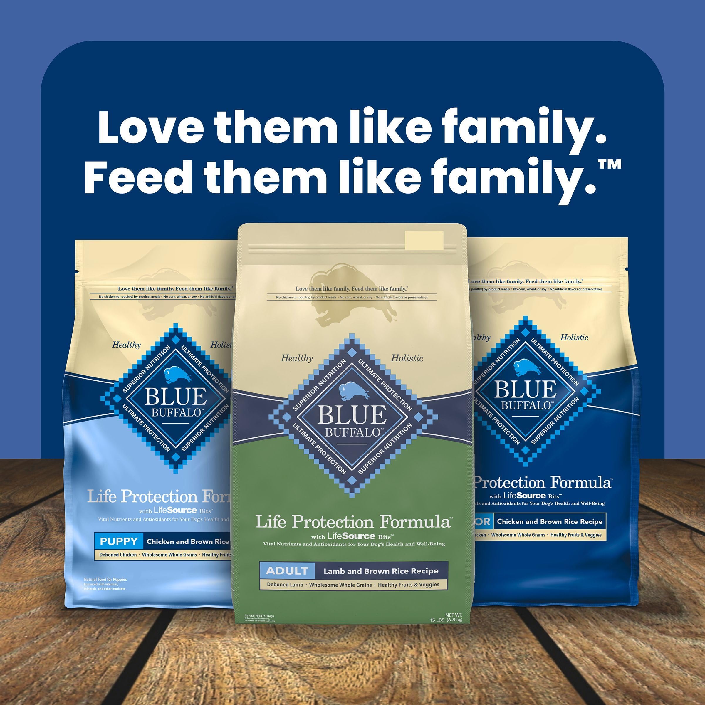 Blue Buffalo Life Protection Formula Adult Dry Dog Food, Helps Build and Maintain Strong Muscles, Made with Natural Ingredients, Beef & Brown Rice Recipe, 30-lb Bag