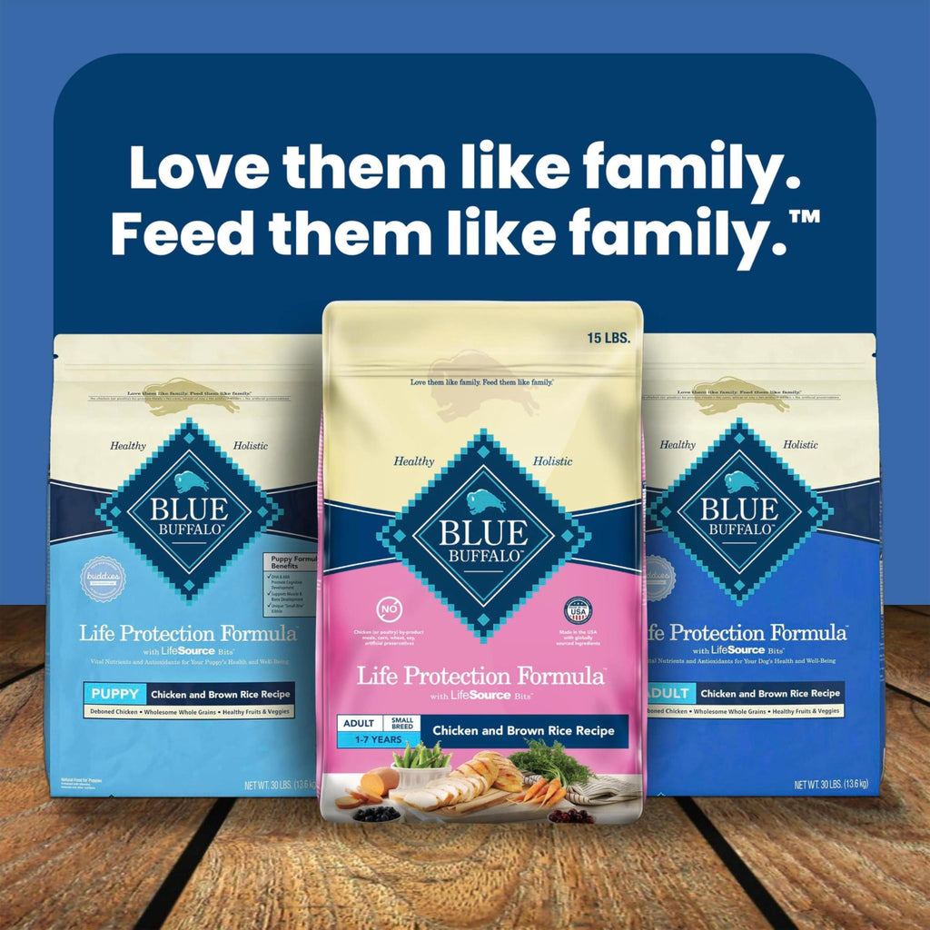 Blue Buffalo Life Protection Formula Healthy Weight Adult Dry Dog Food, Supports an Ideal Weight, Made with Natural Ingredients, Chicken & Brown Rice Recipe, 5-lb Bag