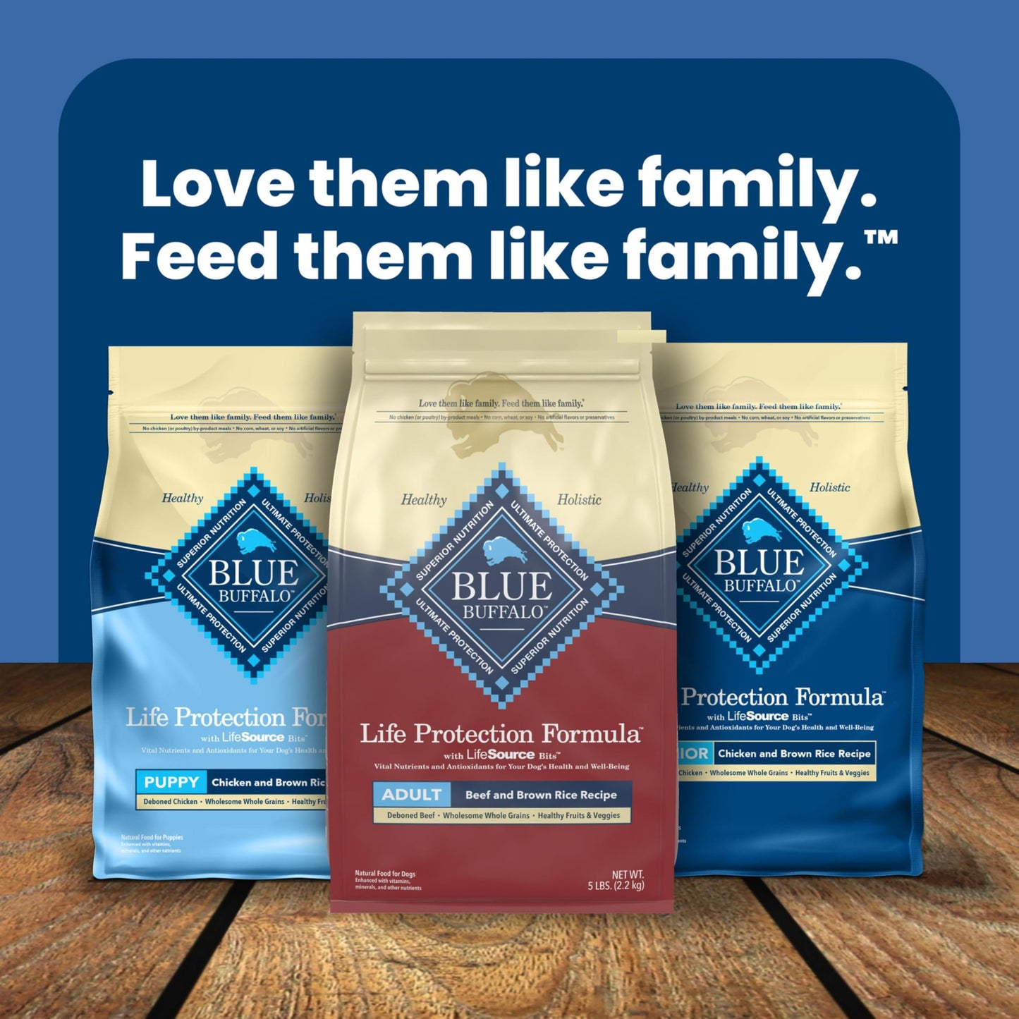 Blue Buffalo Life Protection Formula Adult Dry Dog Food, Helps Build and Maintain Strong Muscles, Made with Natural Ingredients, Beef & Brown Rice Recipe, 30-lb Bag