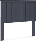 Stylish Navy Blue Full Panel Headboard for Bedrooms