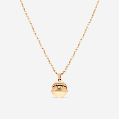 Roberto Coin Mosaic 18K Rose Gold Diamond Pendant Necklace 8883551AX17X
