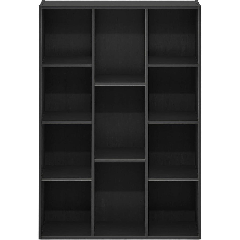 Luder 11-Cube Bookcase Blackwood Modern Living Room