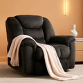 Oversized Swivel Recliner With Extra Wide Seat For Big And Tall