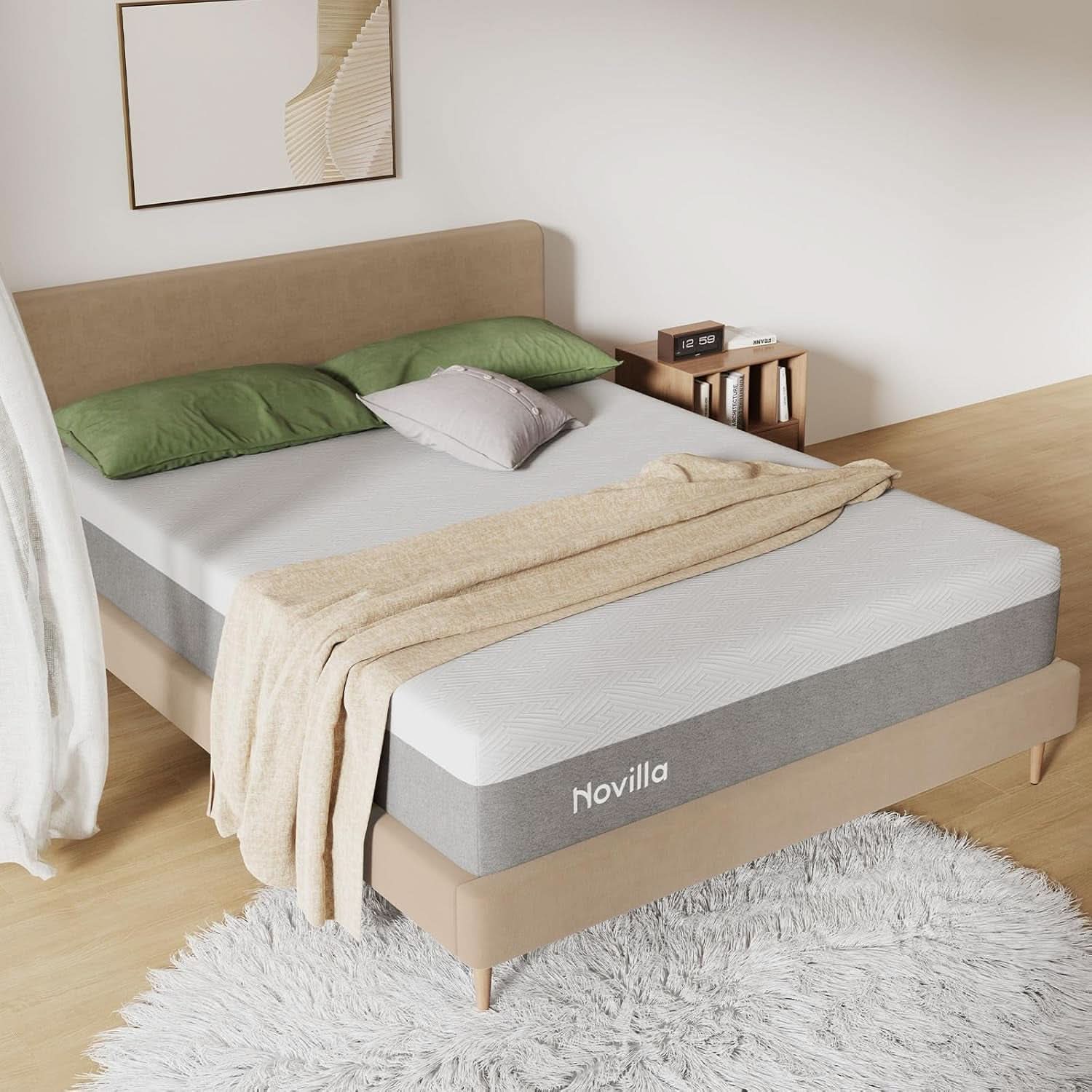 Queen Memory Foam Mattress 12Inch Medium Plush Comfort