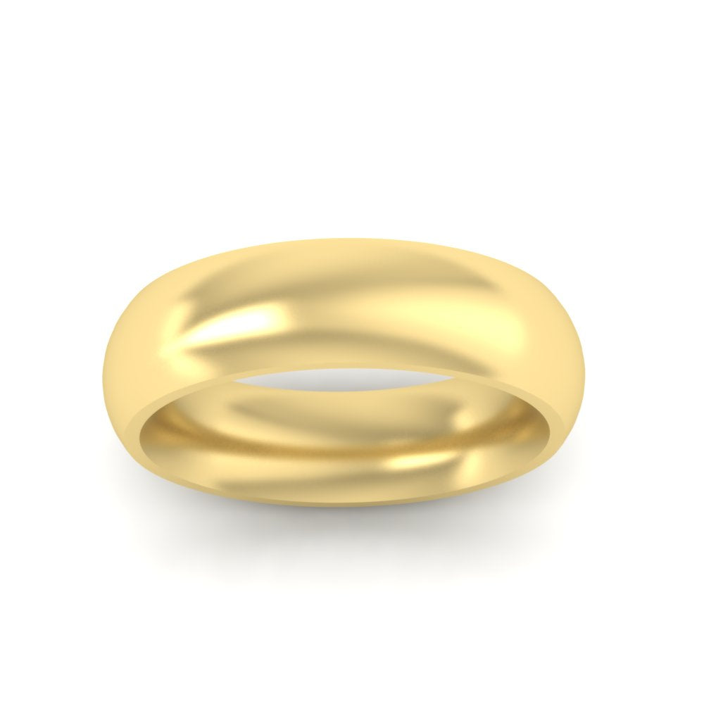 Minimalist 4mm Mens Wedding Band