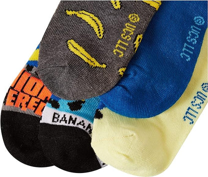 20-Pairs Licensed Assorted Kids' No-Show Socks
