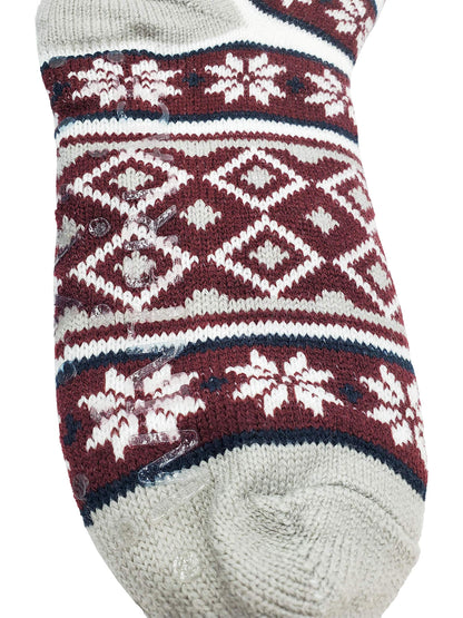 Winterlace Fuzzy Fluffy Slipper Socks, 3 Pairs Womens Sherpa Non Slip Plush Comfy Cozy Cabin Sock