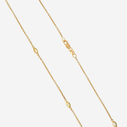 Roberto Coin 18K Yellow Gold Diamond Necklace 9991190AY18X7