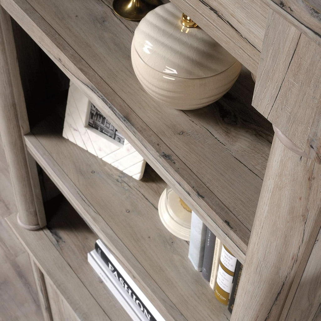 Palladia Library With Doors Bookcase Split Oak 71H
