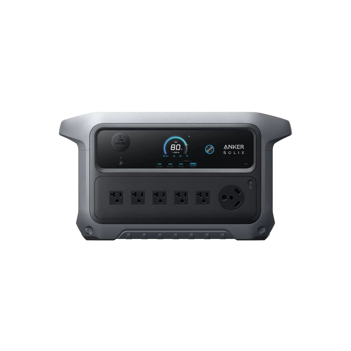 Anker SOLIX C2000 Gen 2 Portable Power Station | 2048Wh | 2400W | 800W Solar Input