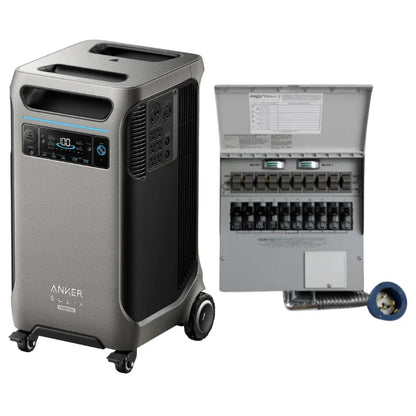 Anker SOLIX F3800 Plus Portable Power Station+ 50A Transfer Switch