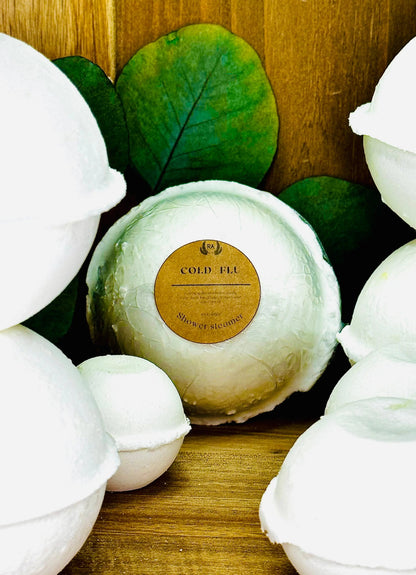Shower Steamers with Essential Oils for Sinus Relief and Congestion