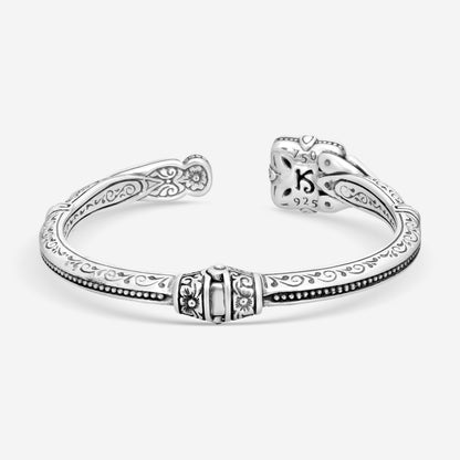 "KONSTANTINO – “Gen K” Sterling Silver & 18K Yellow Gold, Tulite Doublet Bracelet (TD: 9.50 mm) – BKJ682-548  Bracelet Length: 6.5 in."