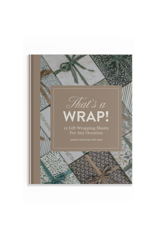 That's A Wrap! : 12 Gift Wrapping Sheets for Any Occasion