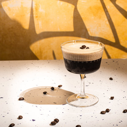 BarMixxers Modern Espresso Beverage Mixer | Rich Coffee & Stable Crema Foam | Premium Turbinado Sugar | All-In-One Syrup | 750 ML