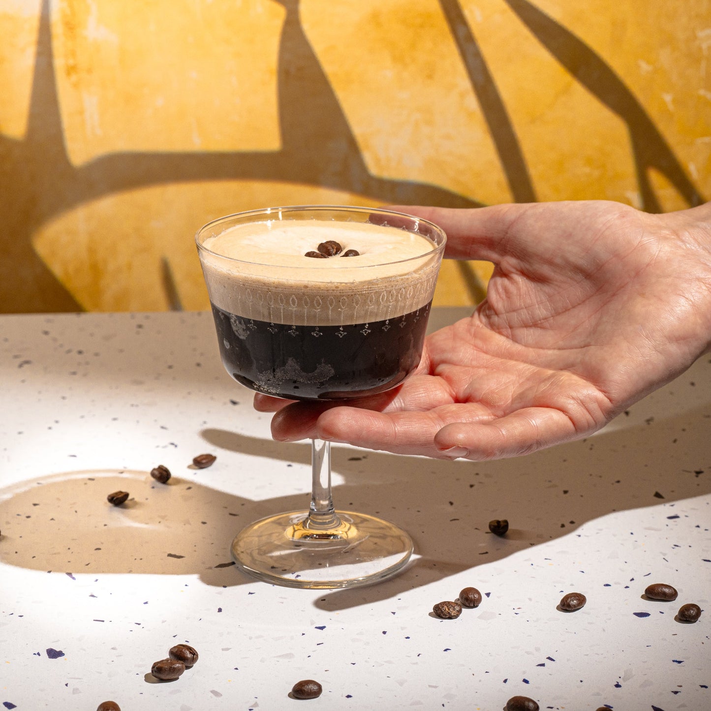 BarMixxers Modern Espresso Beverage Mixer | Rich Coffee & Stable Crema Foam | Premium Turbinado Sugar | All-In-One Syrup | 750 ML