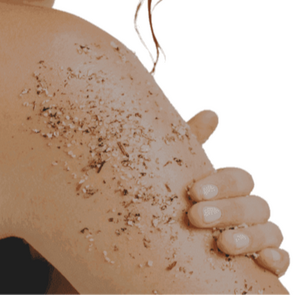 Exfoliating Organic Body Scrub - Lavender Fragrance