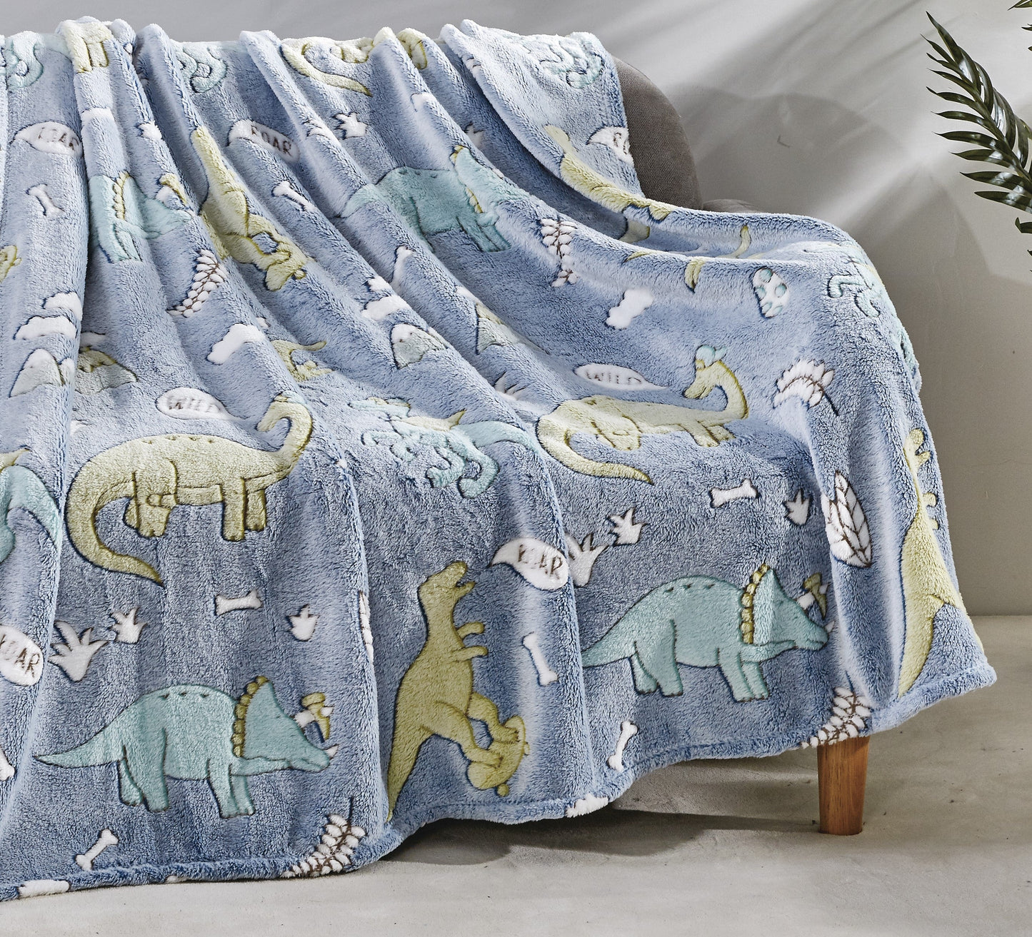 Christmas Blanket Cozy Festive Holiday Throw Blanket 50" x 60"