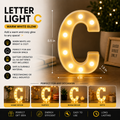 Letter Light | C