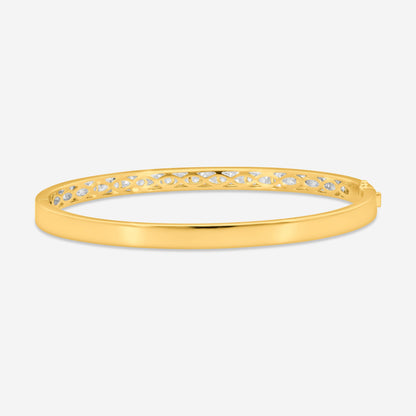 Mémoire - Channel Set Diamond Bangle 2.30ctw 18K Yellow Gold Bracelet FGCS123-18KY