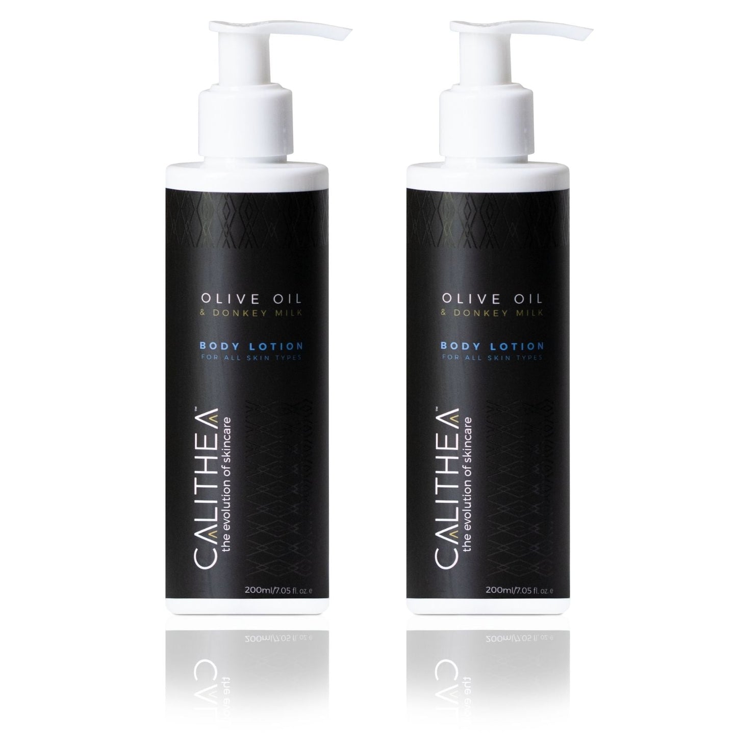 Olive Oil & Donkey Milk Body Lotion - For All Skin Types - 200mL - 2-Pack