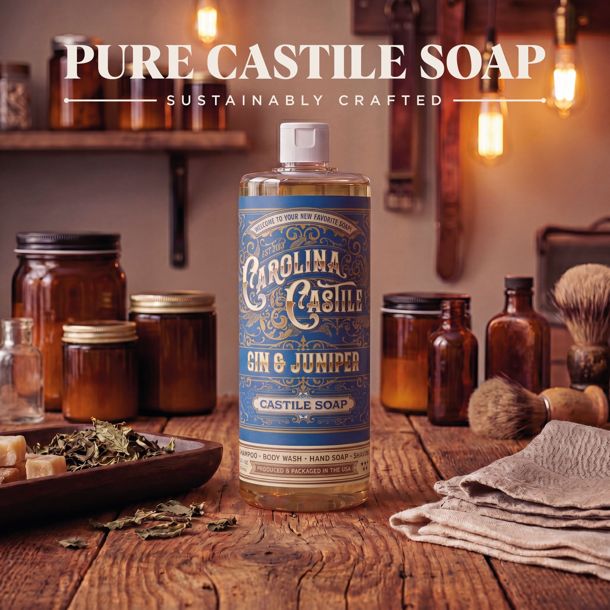 Gin & Juniper Castile Soap