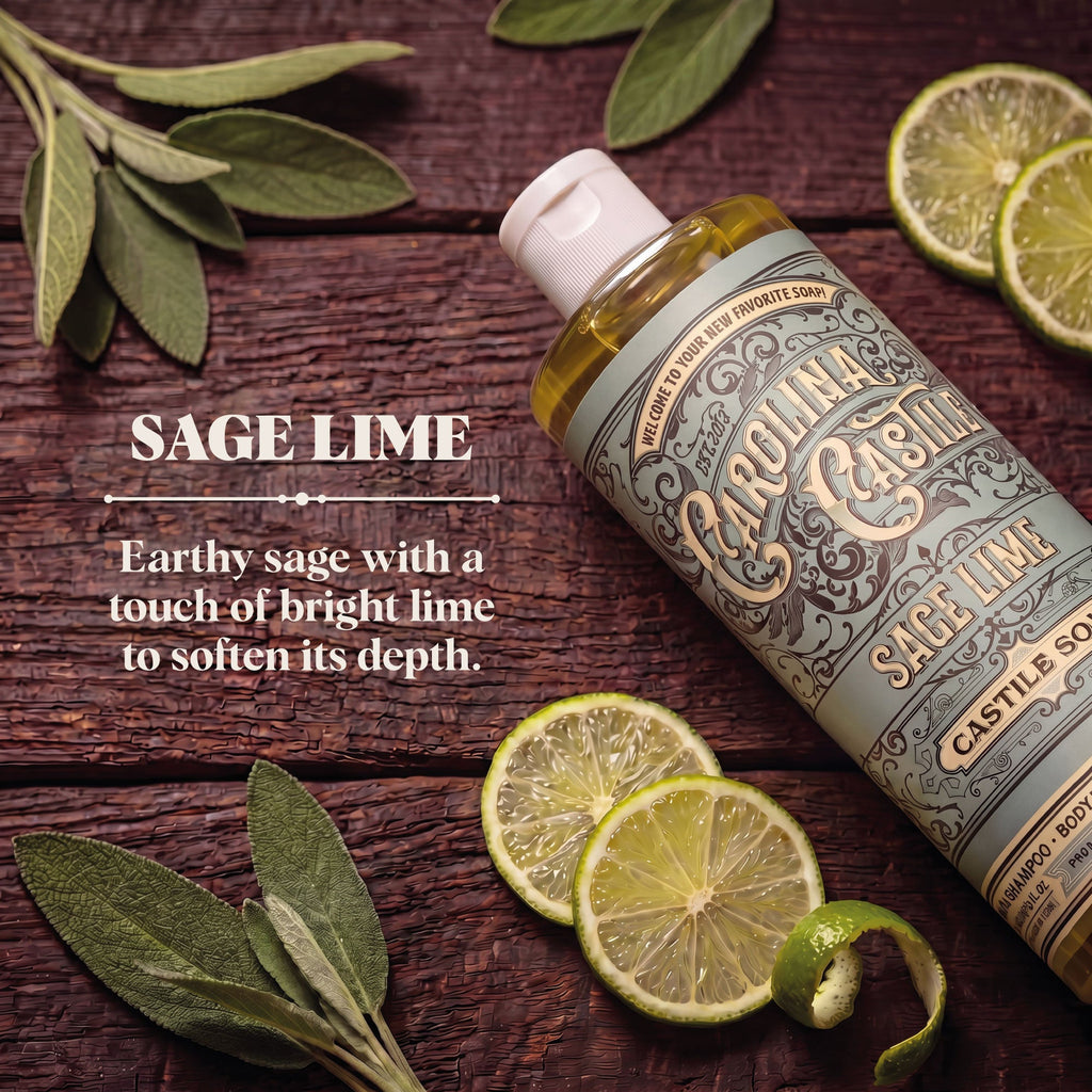 Sage Lime Castile Soap