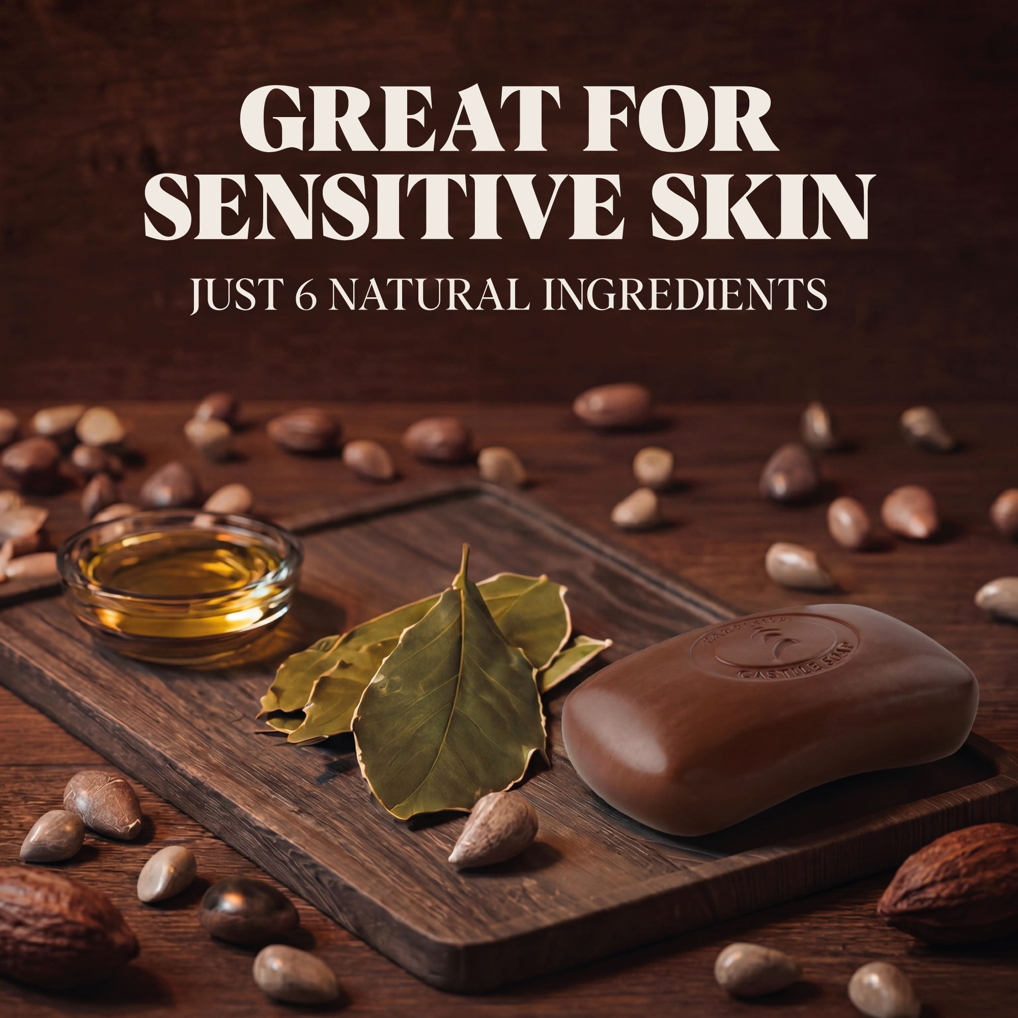 Castile Bar Soap - Tobacco Vanilla