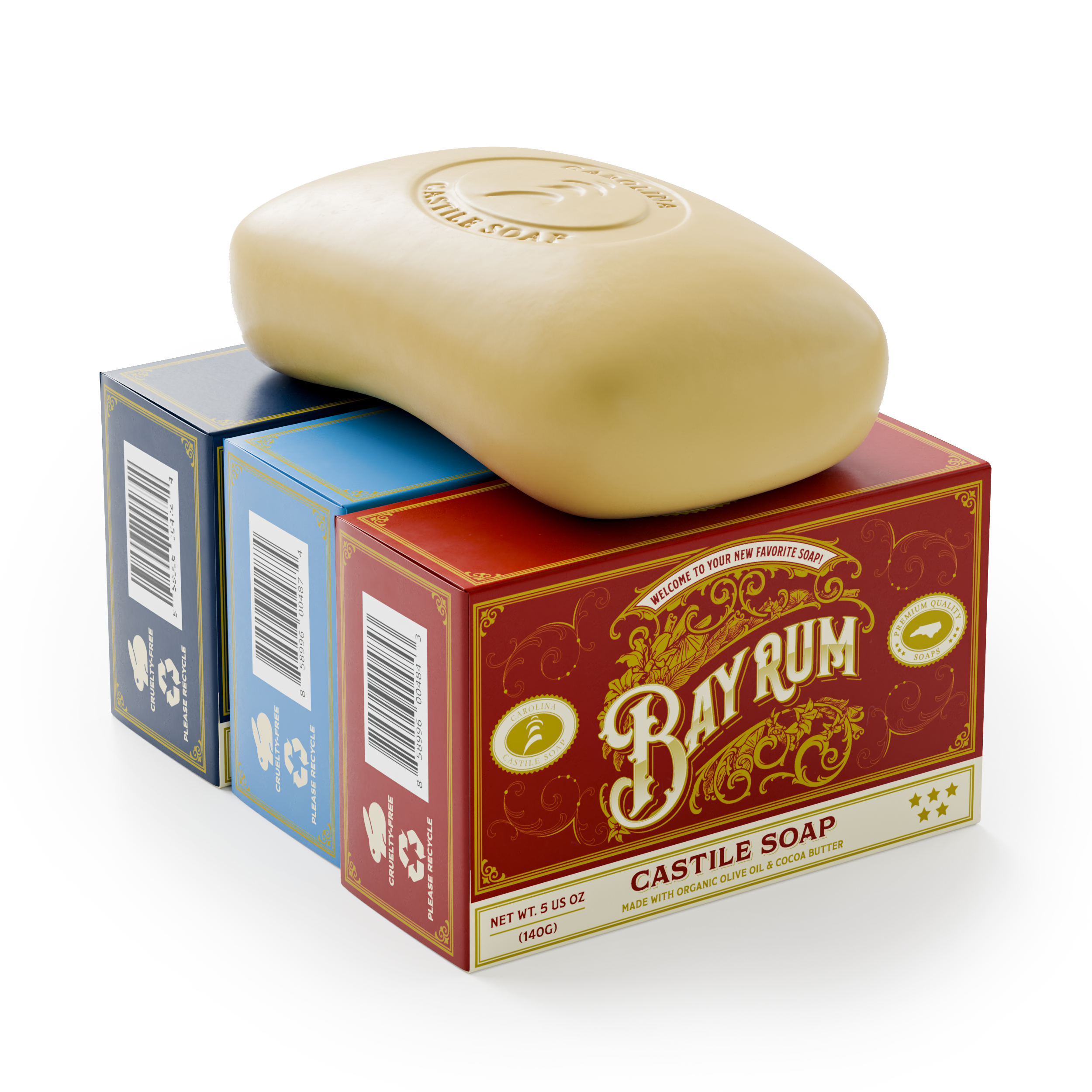 Castile Bar Soap - Variety Pack