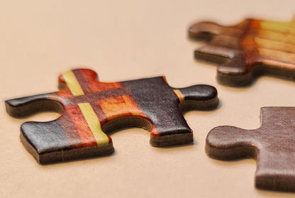 3000 Piece Jigsaw Puzzle, Flower Owl Meeting, Vibrant Colorful Owl Garden, Whimsical Folk Art Bird Scene, Adult Puzzle, Castorland C-300723-2