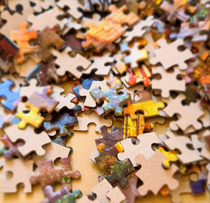 4000 Piece Jigsaw Puzzle, Summer Flowers and Cup of Tea, Still nature jigsaw, Romantic picture, Classic, Adult Puzzle, Castorland C-400263-2