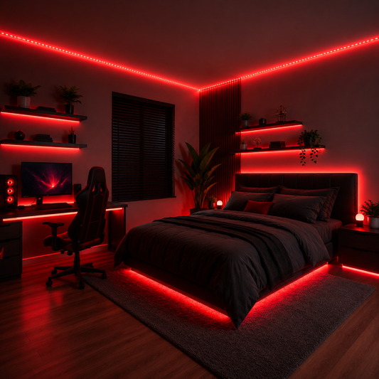 Strip Light 300 LED 5M Non-waterproof - Red