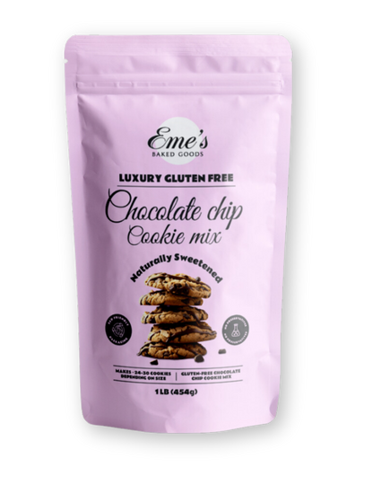 Luxury Gluten-Free Chocolate Chip Cookie Mix & Oatmeal Chocolate Chip Cookie Mix Duo 2 Units