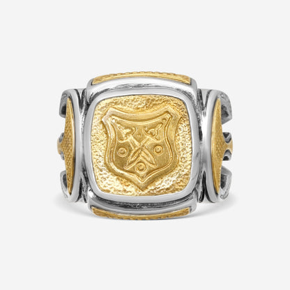 KONSTANTINO – “Byzantium” Sterling Silver & Bronze Ring – DKJ550-131-300

Ring Size: 10.0
Width: 0.38 in.