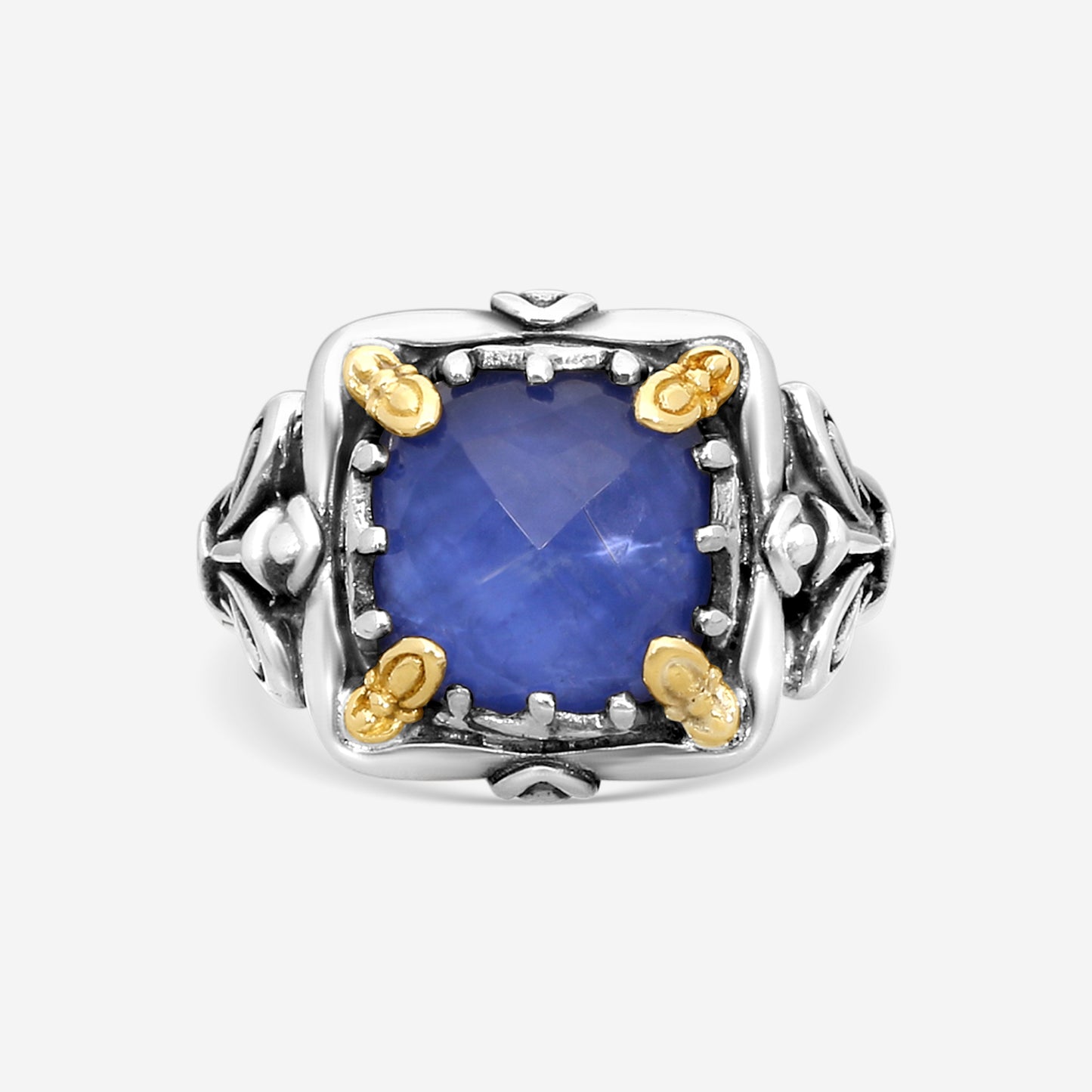 KONSTANTINO – “Gen K” Sterling Silver & 18K Yellow Gold, Sodalite Doublet Ring (SD: 9.50 mm) – DKJ936-562 S6

Center (SD): 9.50 mm
Ring Size: 6.0
Width: 0.19 in.