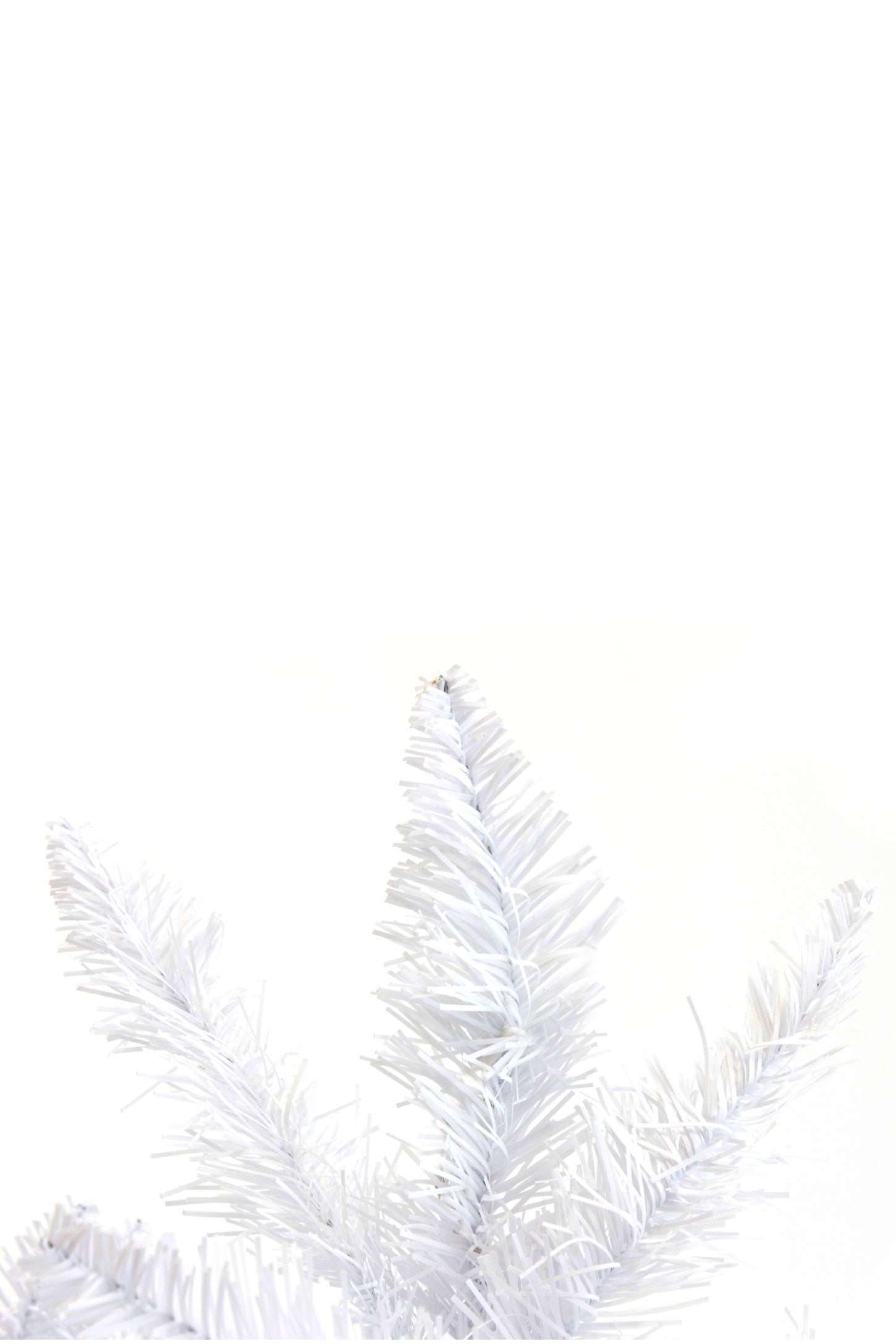 White Spruce Tree with Metal Stand